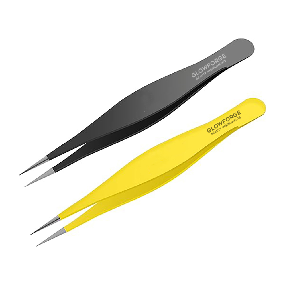 Fine Point Tweezers for Women and Men – Splinter Ticks, Facial, Brow and Ingrown Hair