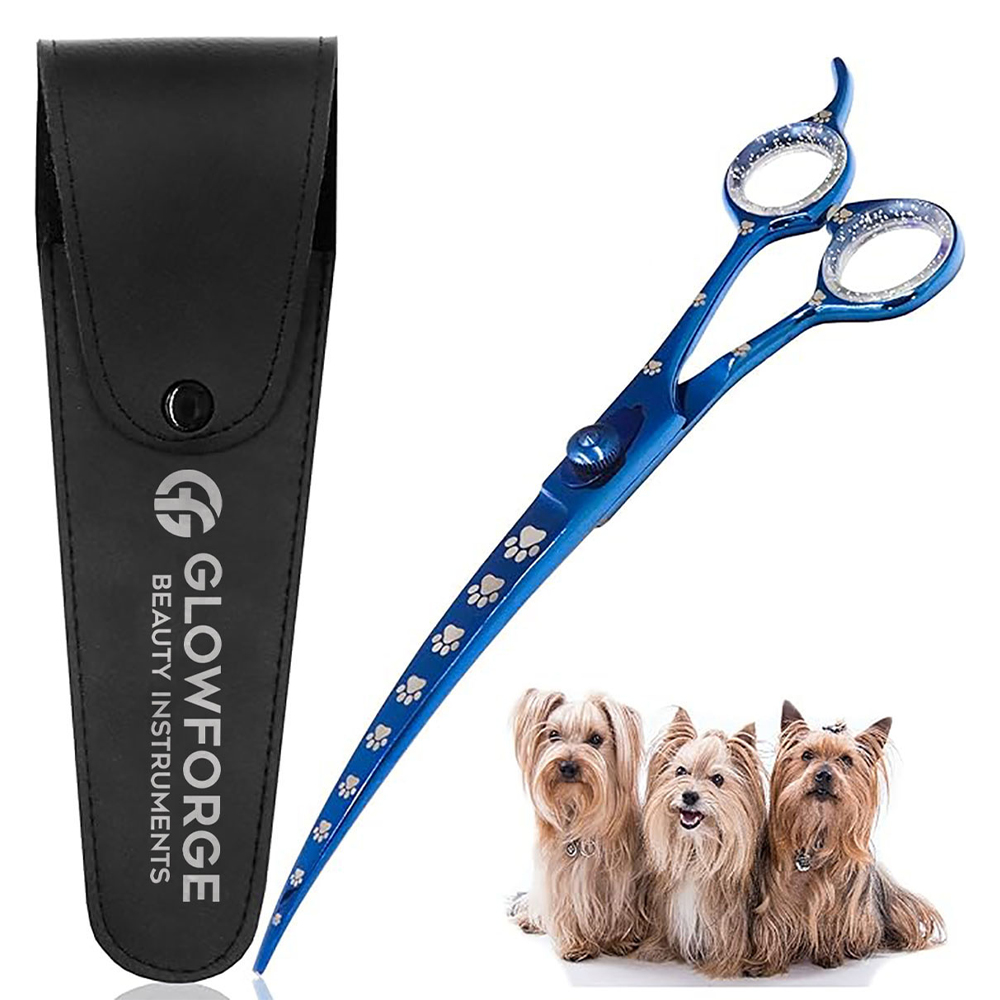 Professional Dog Grooming Scissors/Shears, Curved